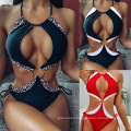 Newest  High Quality Unique Sexy Bikini Fashion Luxury One Piece Swimwear For Women